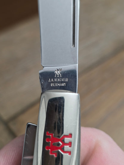J.A. Henckels Barlow 3 Blade Barlow Imitation Tortoise Shell Handle No Box