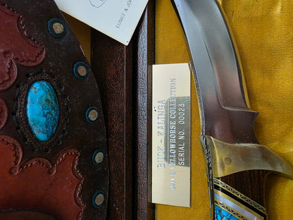 1972-1986 Buck Kalinga Yellowhorse Custom with display box #23