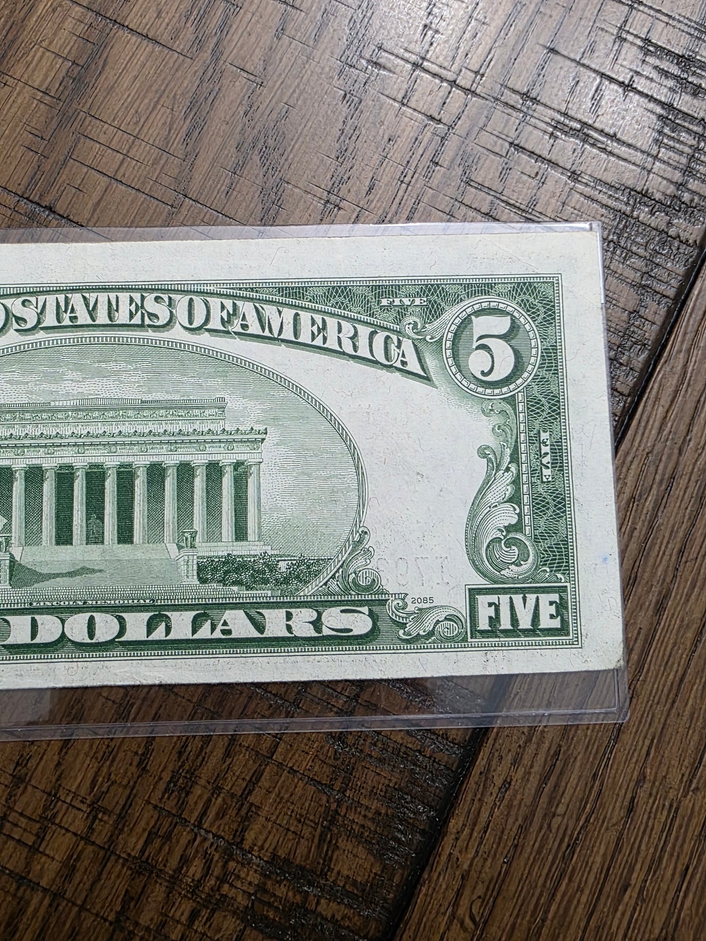 1928 F $5 Dollar Red Seal United States Note Uncirculated Condition