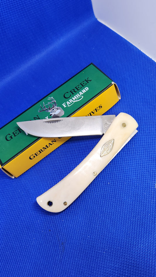 The Hillbilly Farmhand - Smooth Natural Bone Handles - GCFH037WBN