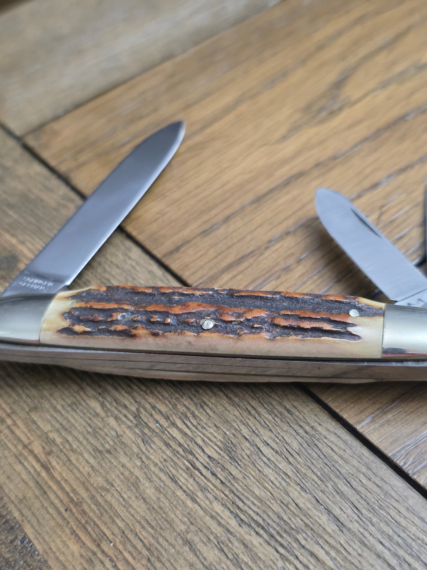 1975 NKC&DA Kissing Krane Cigar Whittler Stag Handle German 1 of 1200