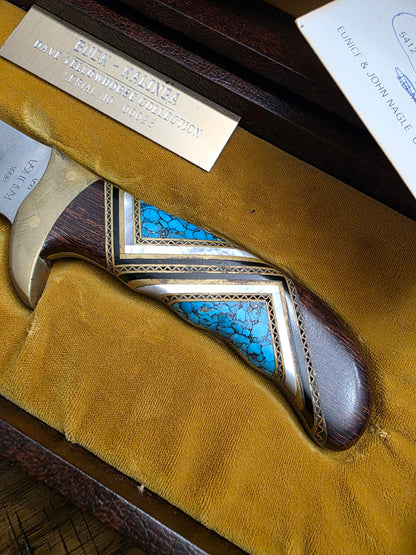 1972-1986 Buck Kalinga Yellowhorse Custom with display box #23
