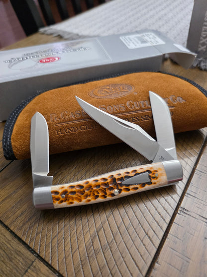 2018 Case XX Tony Bose Premium Stockman Brown Bone 154CM - 07429