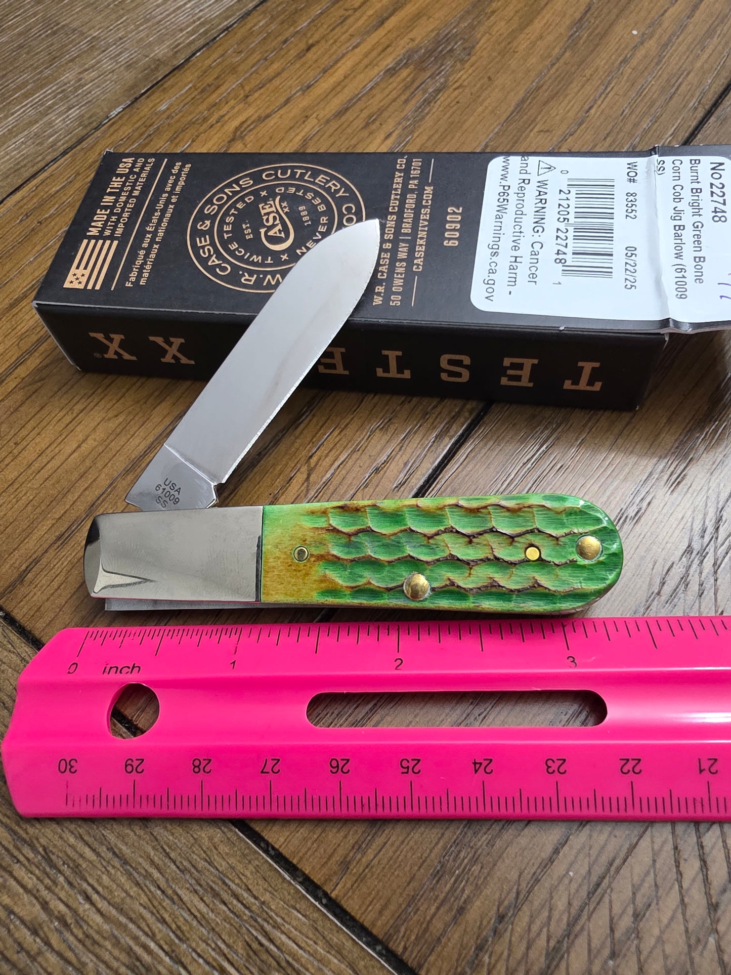 2025 Case XX Lizard Skin Barlow 22748 NIB Exclusive