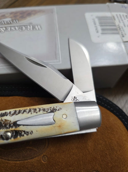 2018 Case XX Tony Bose Premium Stockman Bone Stag 154CM - 07426