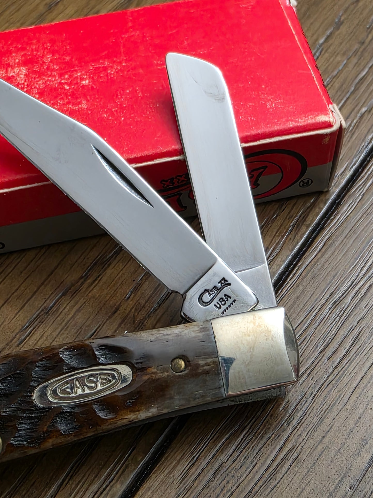 1993 Case XX Stockman 079 63032 Brown Jig Bone