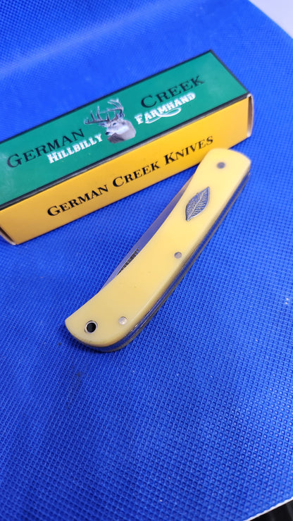 The Hillbilly Farmhand - Yellow Synthetic Handles - GCFH037YW