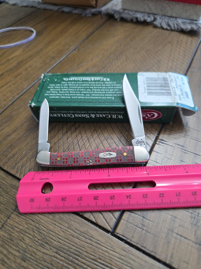 2005 Case XX Mini Copperhead 62109x Red Chexx Collection Red Bone 8969