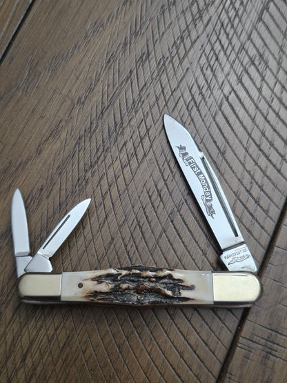 Parker Cut Co Japan - Stag Handle Whittler - First Monday Series