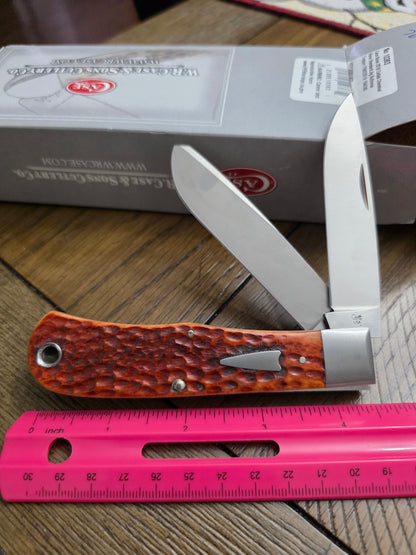 2019 Case XX Tony Bose Standard Bullnose Trapper Chestnut Bone 10363