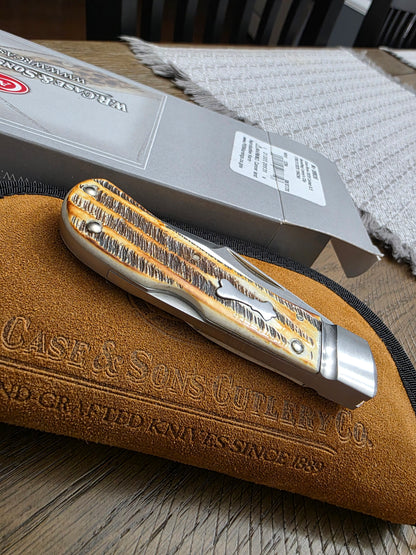 2020 Case XX Lanny's Clip Bonestag Handles 08835 NIB