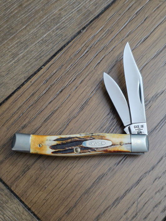 1984 Case XX 62032 Texas Jack Genuine Stag Handles