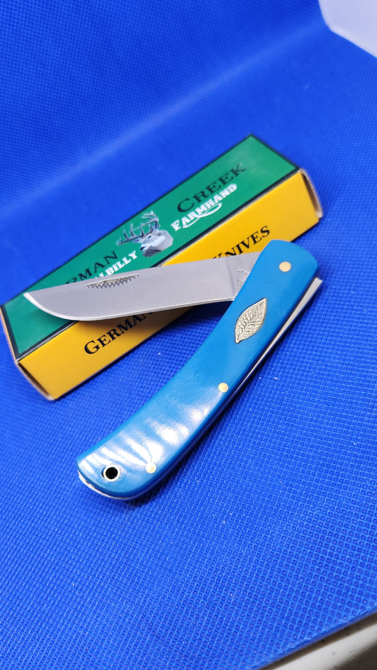 The Hillbilly Farmhand - Blue Synthetic Handles - GCFH037BL