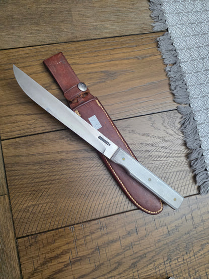 Randall Saltwater Knife Made in USA. Unused with Leather Sheath