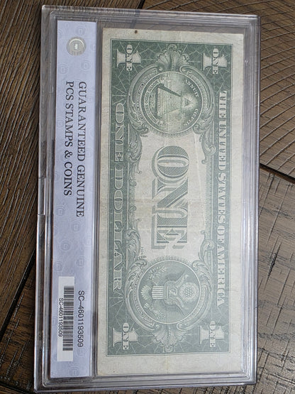 1935 $1 Silver Certificate Yellow Seal WWII North Africa Issue Great Condition