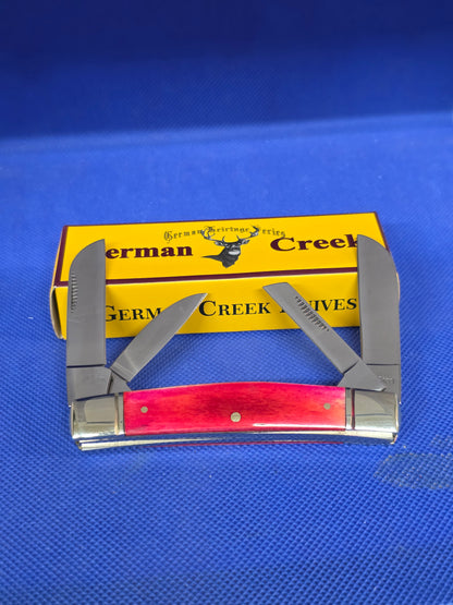 GERMAN CREEK  Congress - Smooth Red Bone Handles - EM2567064RBN