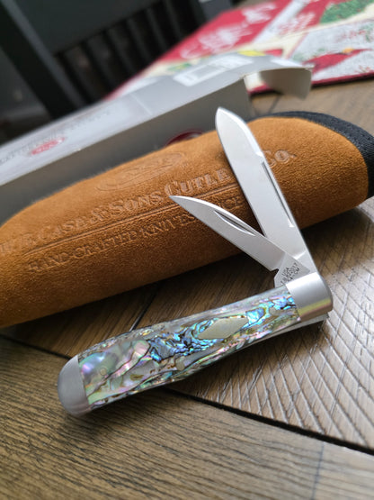 2017 Case XX Tony Bose Eureka Jack Knife Abalone Handles 07422 154CM