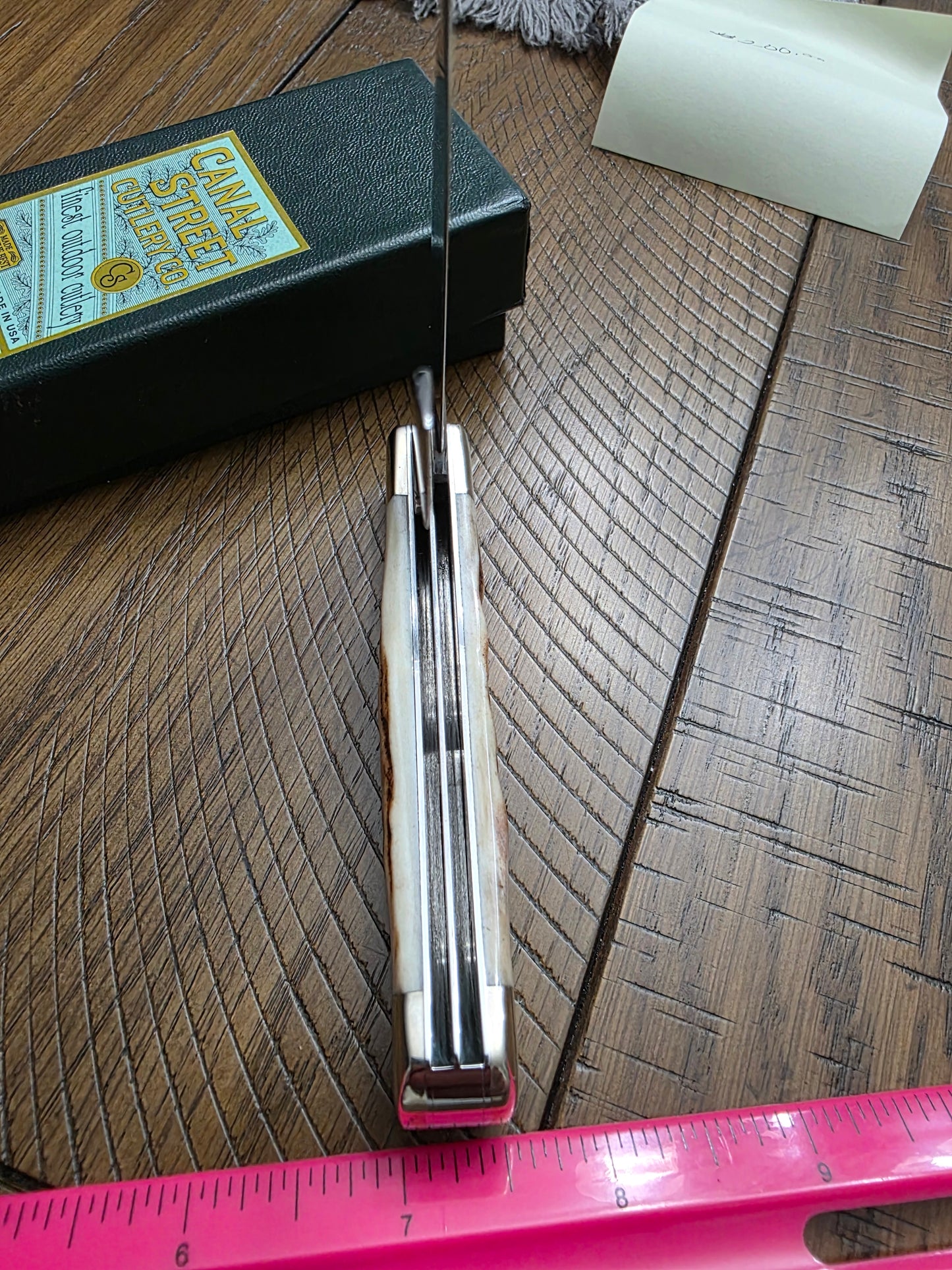 Canal Street Cutlery - Stag Trapper - 2156252 NIB SN105 USA Made