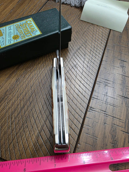 Canal Street Cutlery - Stag Trapper - 2156252 NIB SN105 USA Made