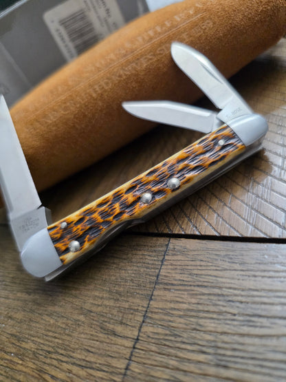 2014 Case XX Tony Bose Lockback Whittler Antique Bone 154CM - 07215