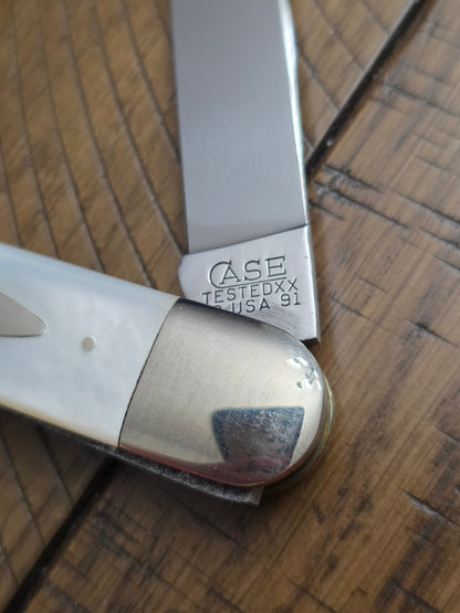 1991 Case XX Classic 83091 Mother of Pearl Cigar Whittler No Etch 1 of 100