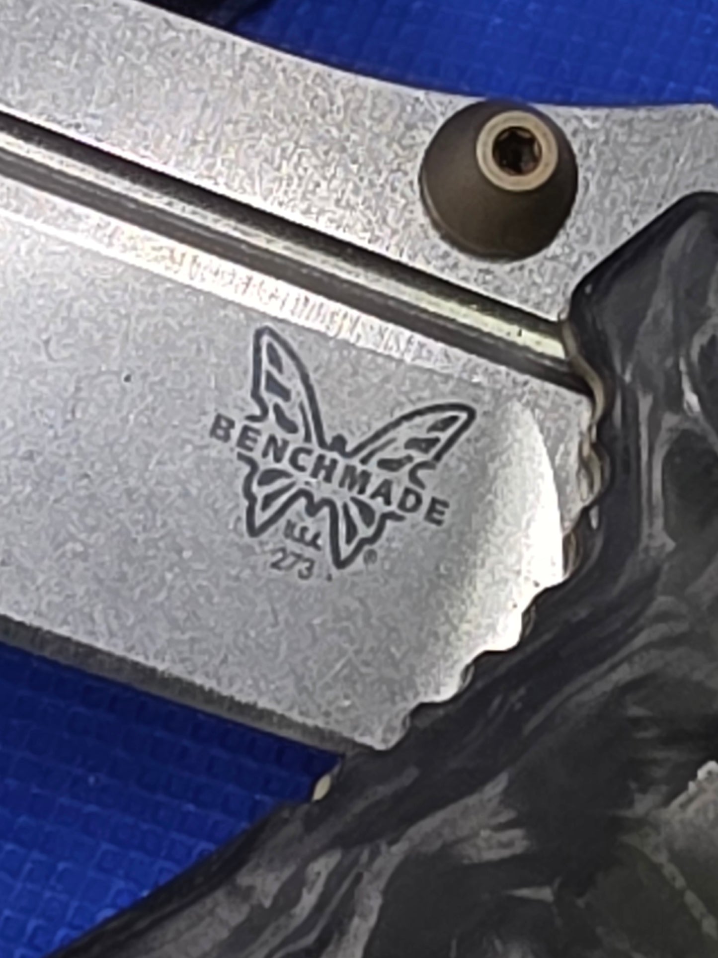 Benchmade 273-03 Mini Adams Carbon Fiber CPM Magnacut - New - Black Class