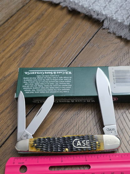 2008 Case XX Cigar Whittler6391WH DR Antique Bone 92126 1st Run Case Script