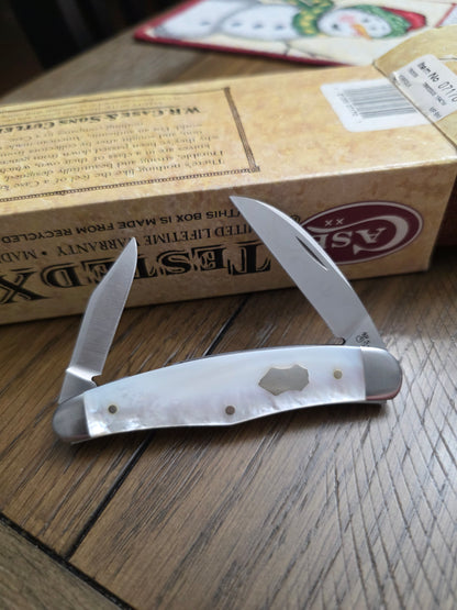 2009 Case XX Tony Bose Norfolk Whittler Mother of Pearl 07170