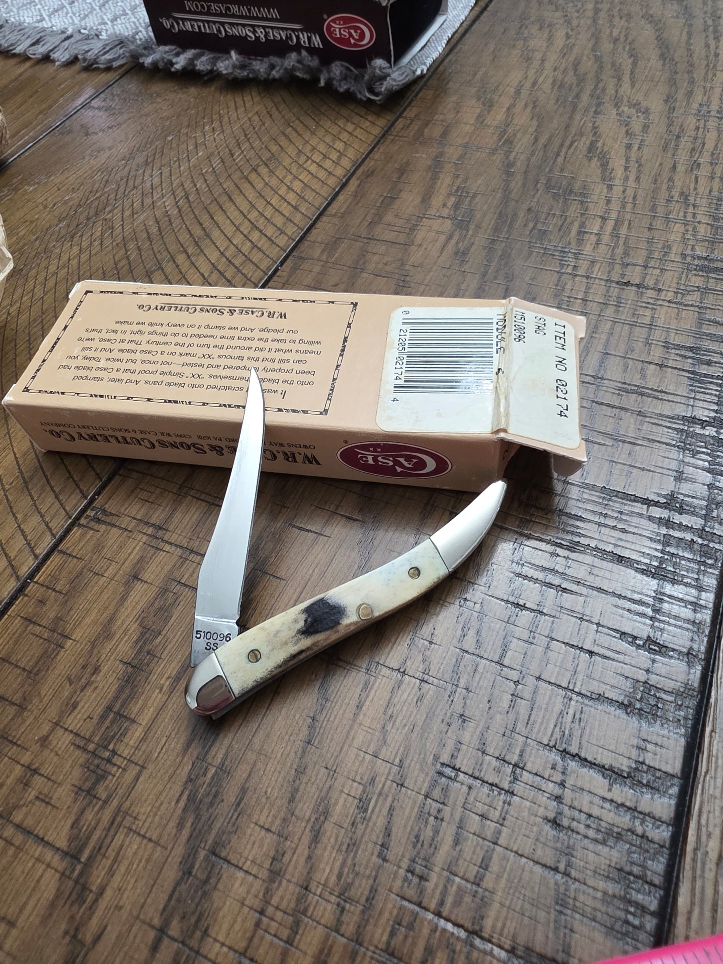 1997 Case XX M510096 Midnight Stag Toothpick 02174