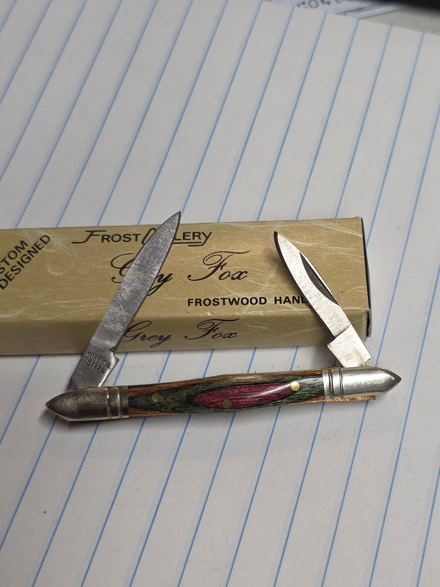 Frost Cutlery Grey Fox Vintage Japan Cutlery No.17-507FW