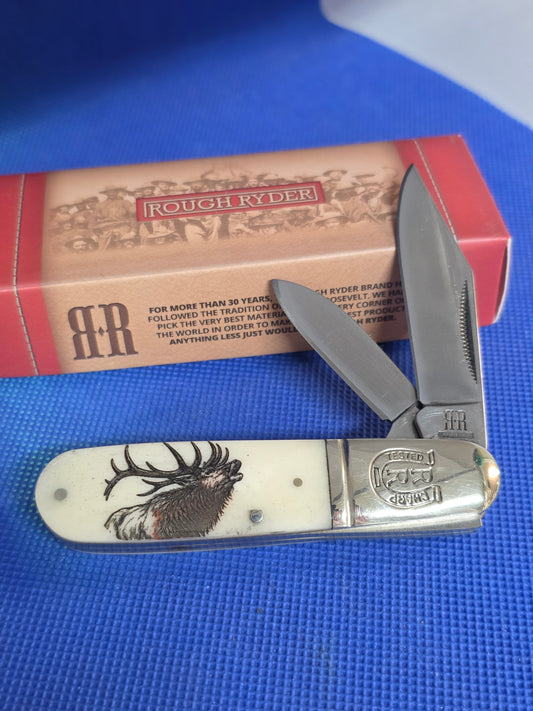 Rough Ryder - Barlow - Custom Wildlife Series - Elk - RR198ELK