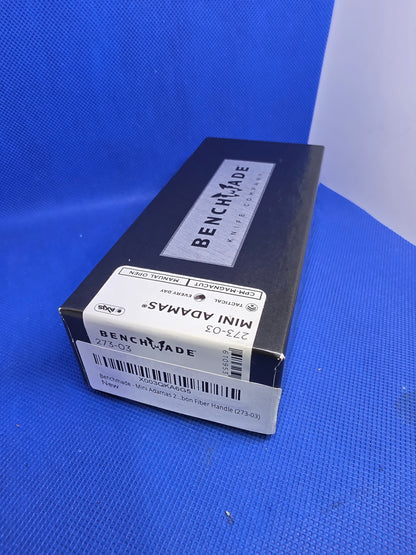 Benchmade 273-03 Mini Adams Carbon Fiber CPM Magnacut - New - Black Class