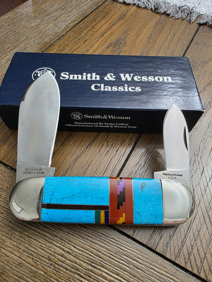 1996 Smith & Wesson Classics - Elephant Toe - First Production Run - Turquoise Handle - Yellowhorse