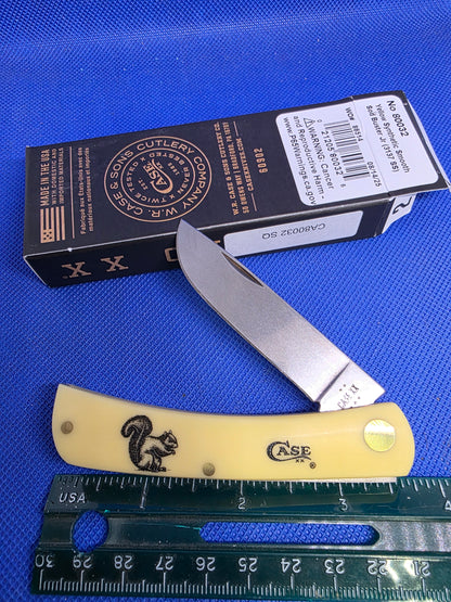 Case XX - Yellow Sod Buster Jr. - Squirrel - CA80032 SQ