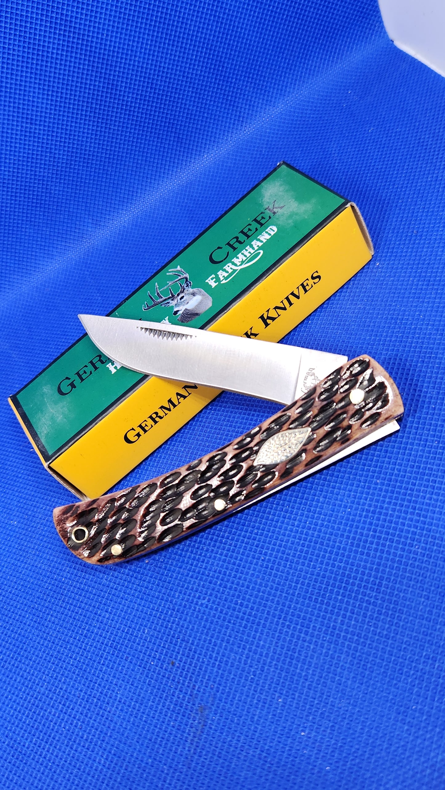 The Hillbilly Farmhand - Brown Tobacco Bone Handles - GCFH037BRBN