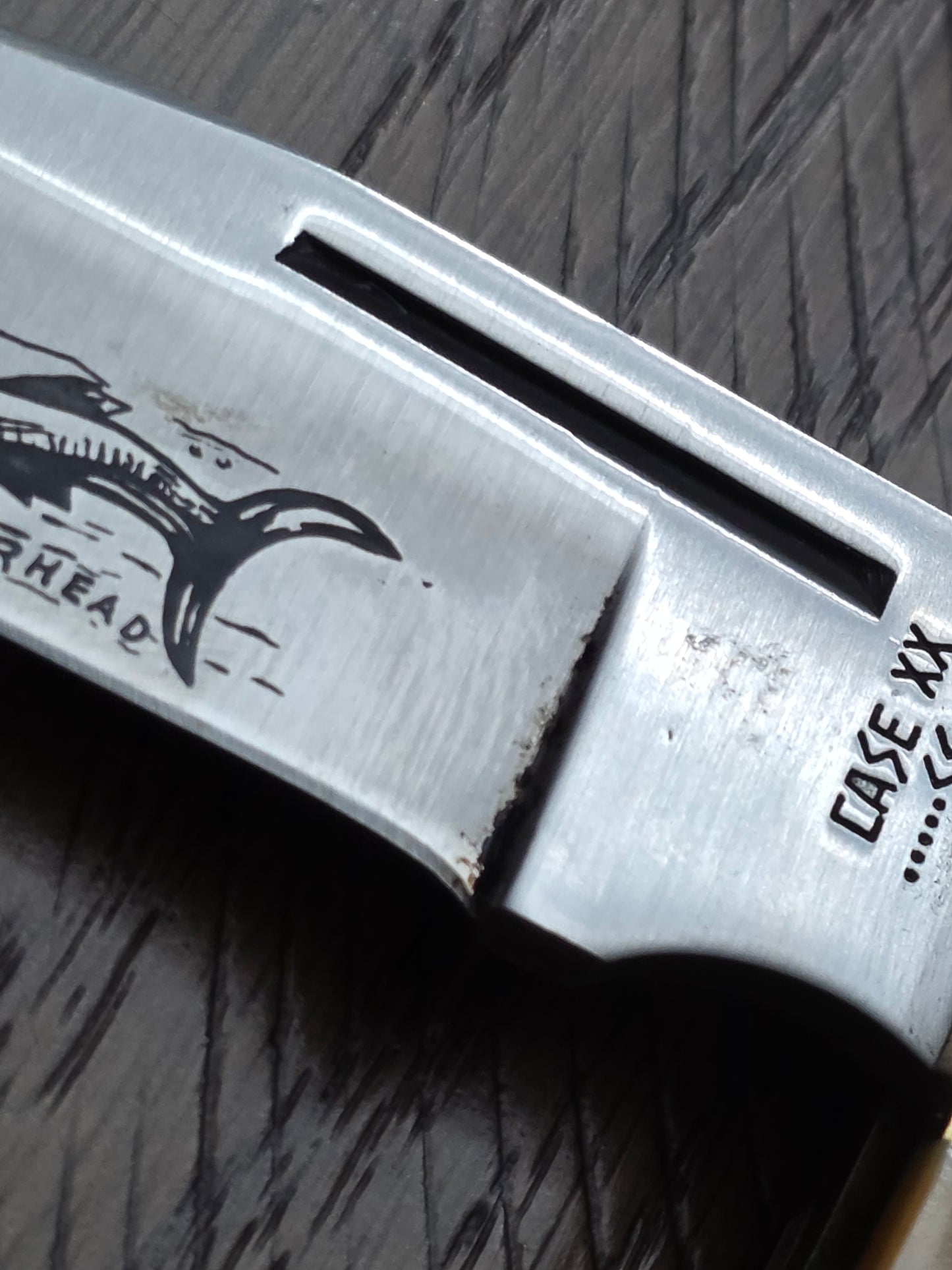 1981 Case XX Stag Handle Hammerhead Lockback - NO SHEATH