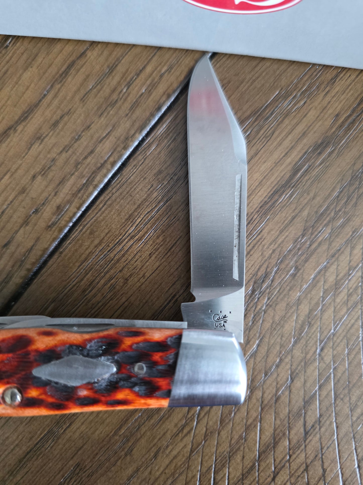 2015 Case XX Tony Bose Cattle Knife Antique Bone 07222 154CM