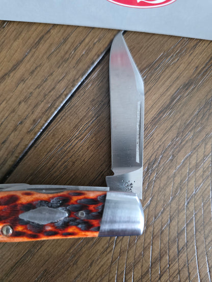 2015 Case XX Tony Bose Cattle Knife Antique Bone 07222 154CM