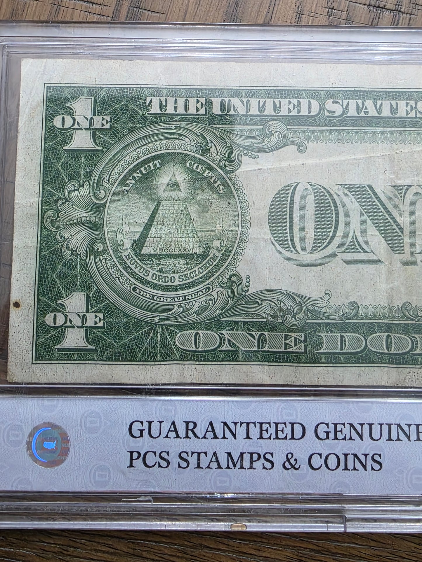 1935 $1 Silver Certificate Yellow Seal WWII North Africa Issue Great Condition