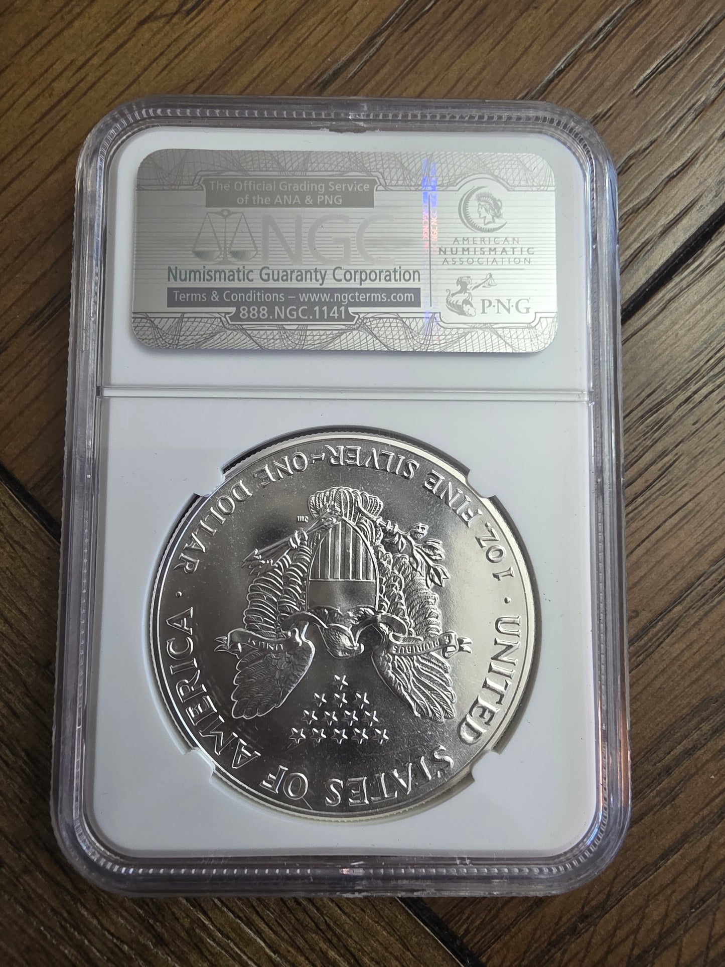 1988 SAE Silver American Eagle $1 Silver Dollar MS 69 NGC