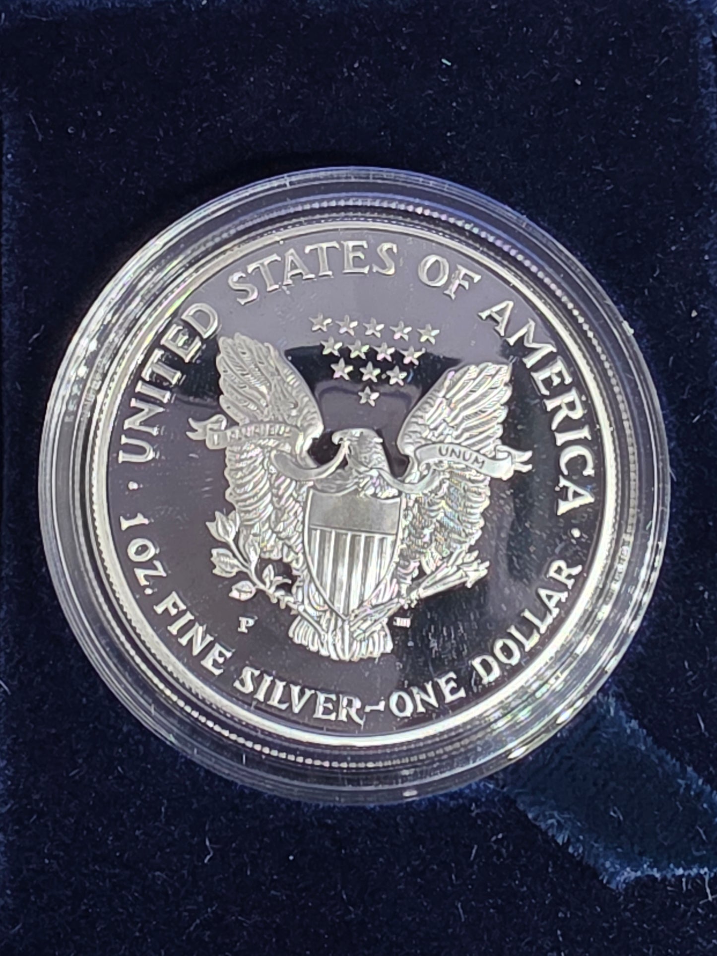 1998 SAE Proof Silver American Eagle $1 New in Box
