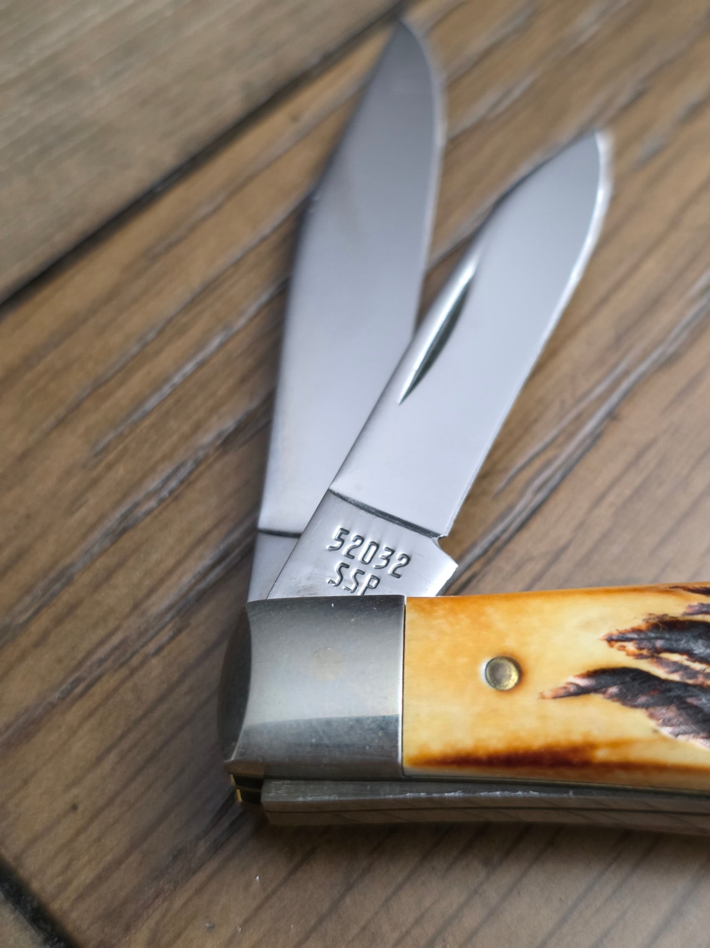 1984 Case XX 62032 Texas Jack Genuine Stag Handles