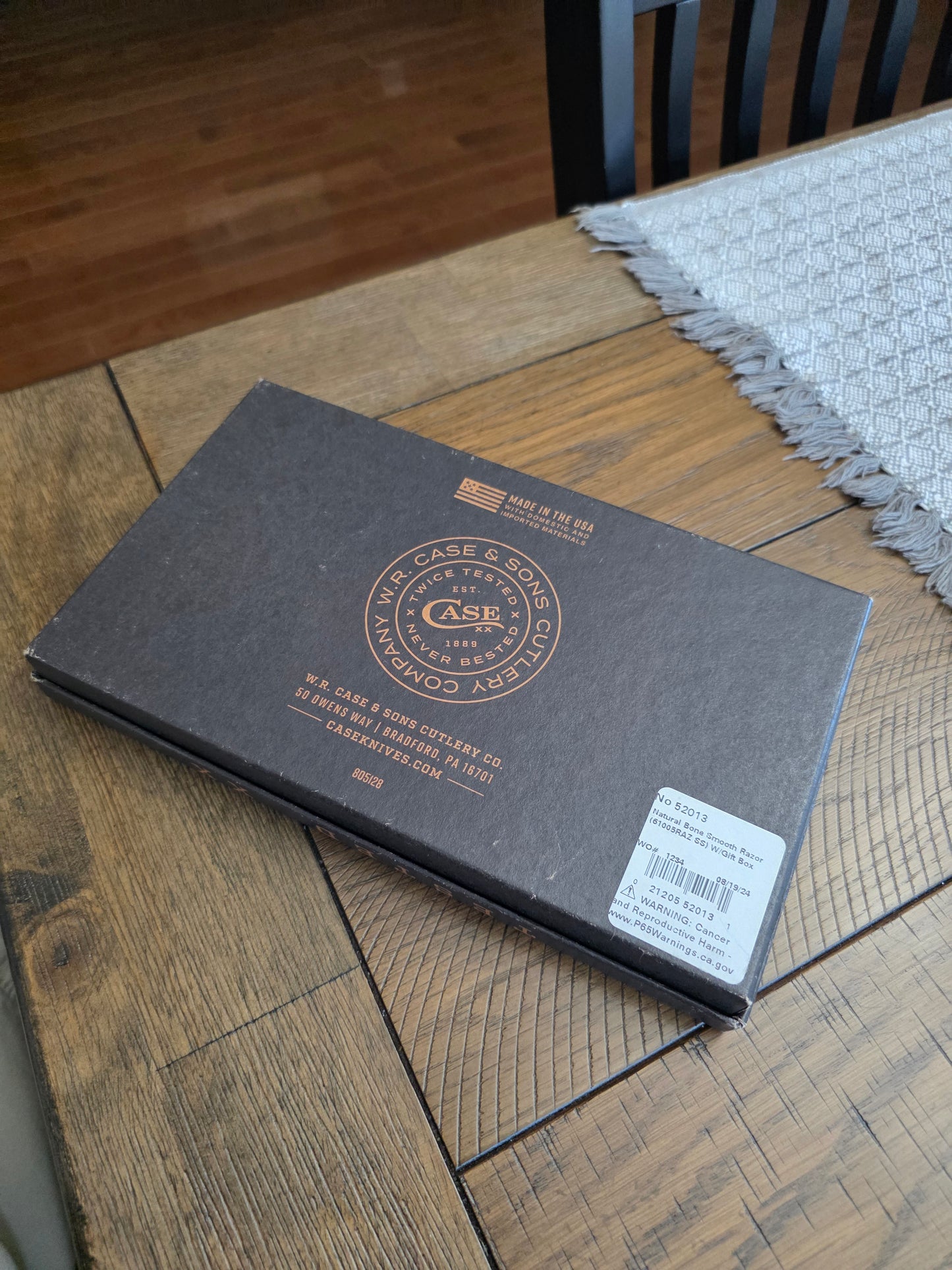 2024 Case XX ConneXX Razor Pocket Knife 135th Anniversary 52013