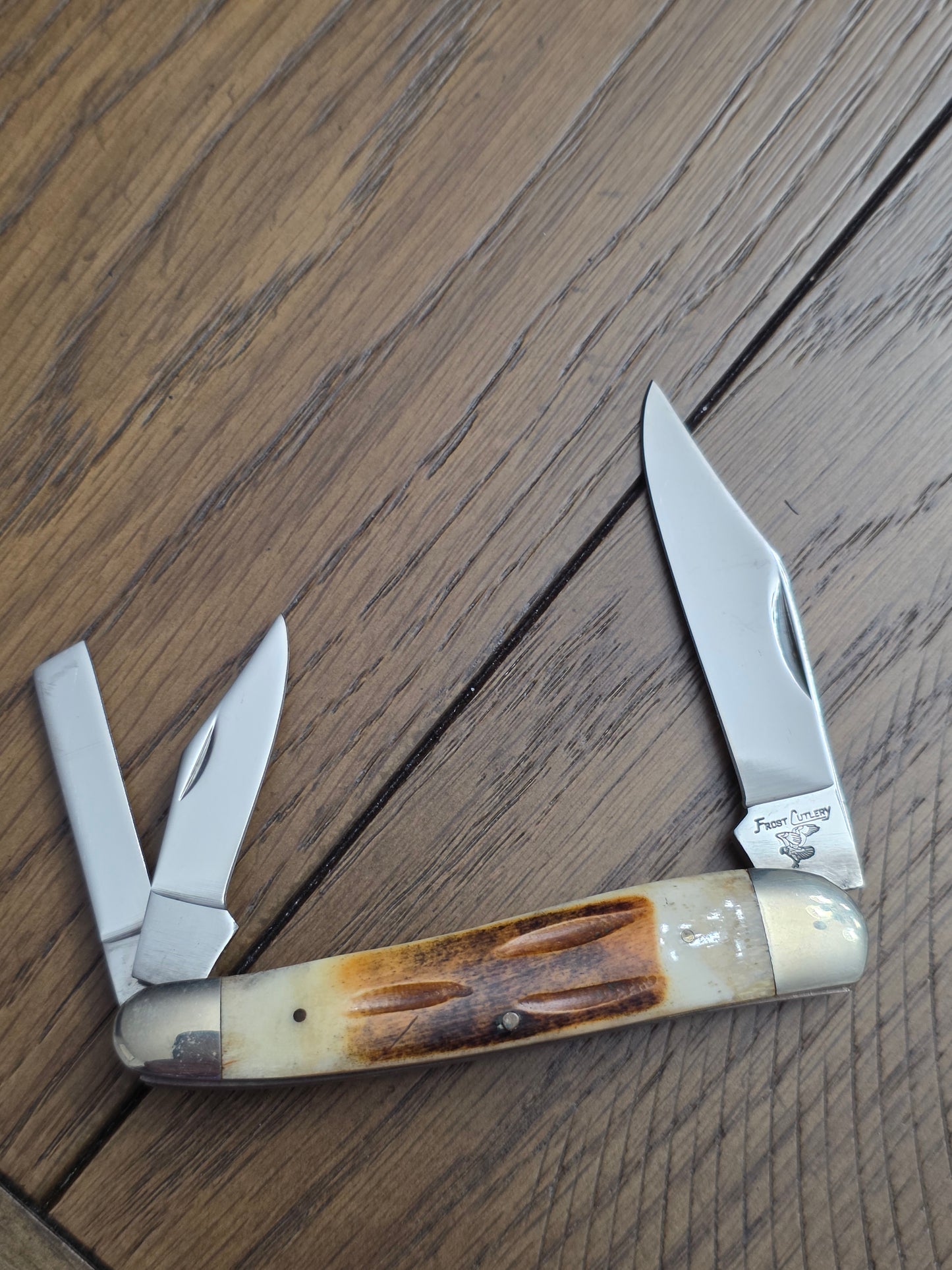 Frost Cutlery Japan - Whittler - Bonestag Handles