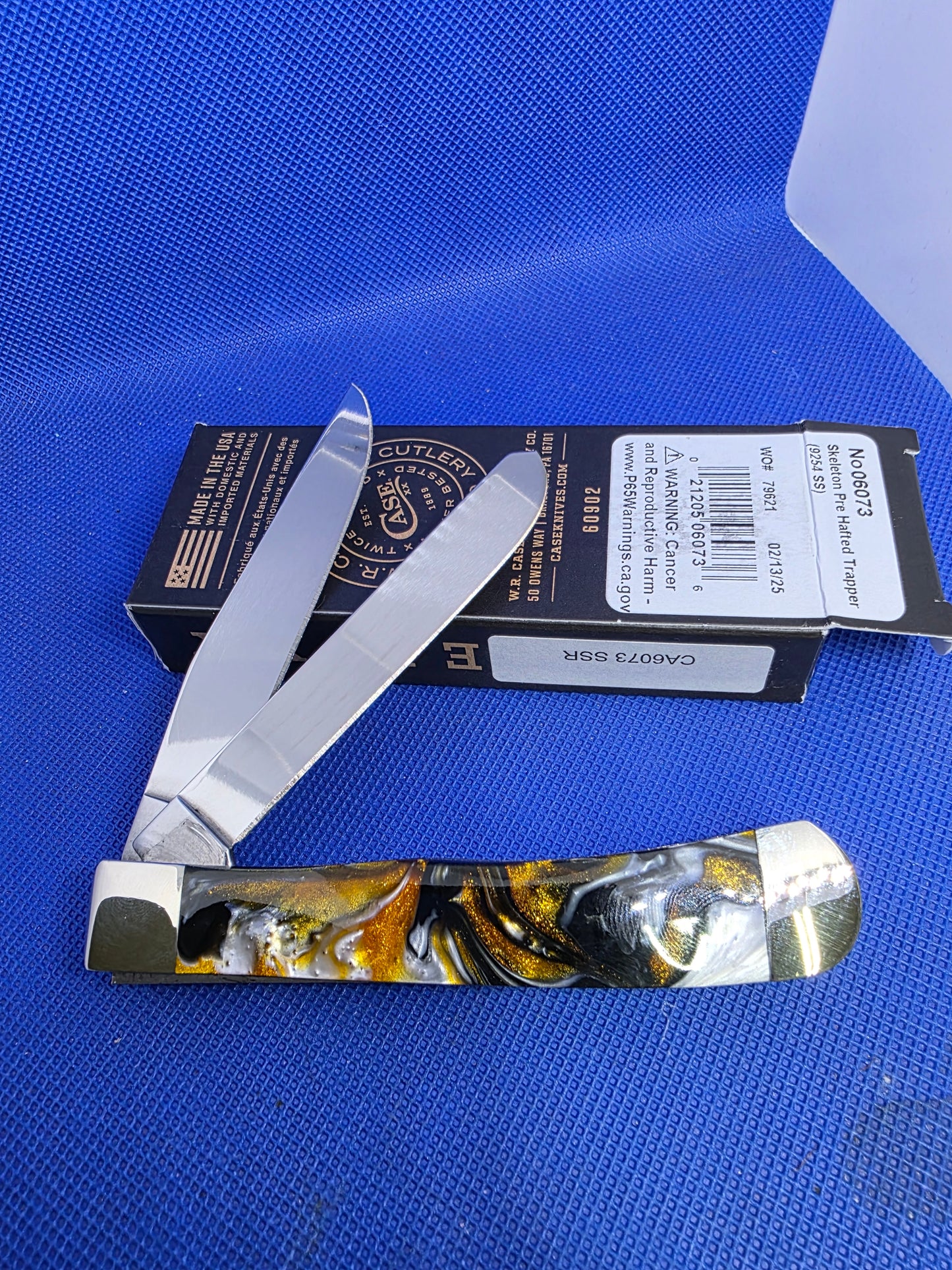 Case XX Corelon Trapper with Summer Sun Rise Handles  - 6073-SSR