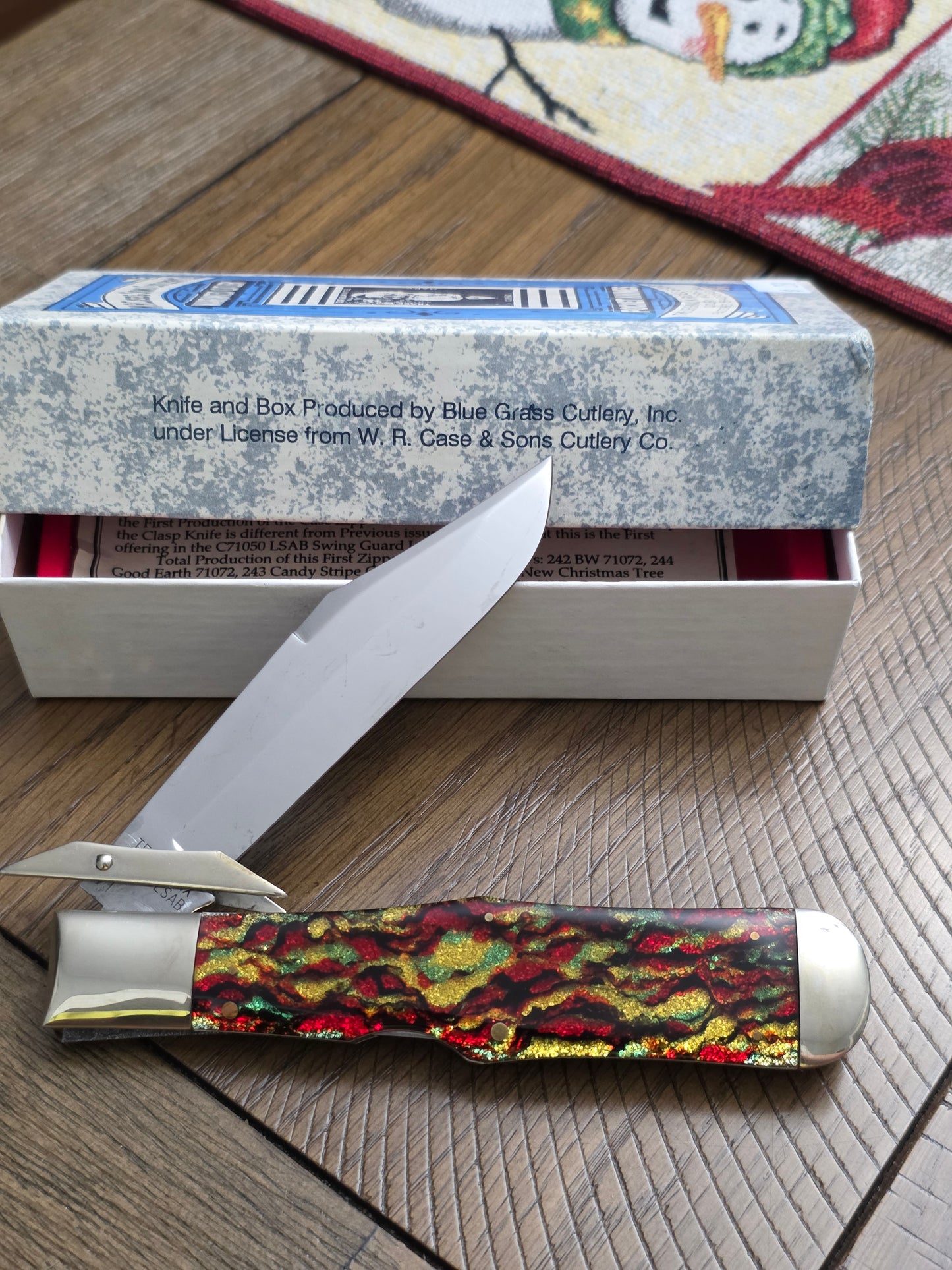 1991 Case XX Classic Case's Zipper Christmas Tree Handle CT71050 LSAB