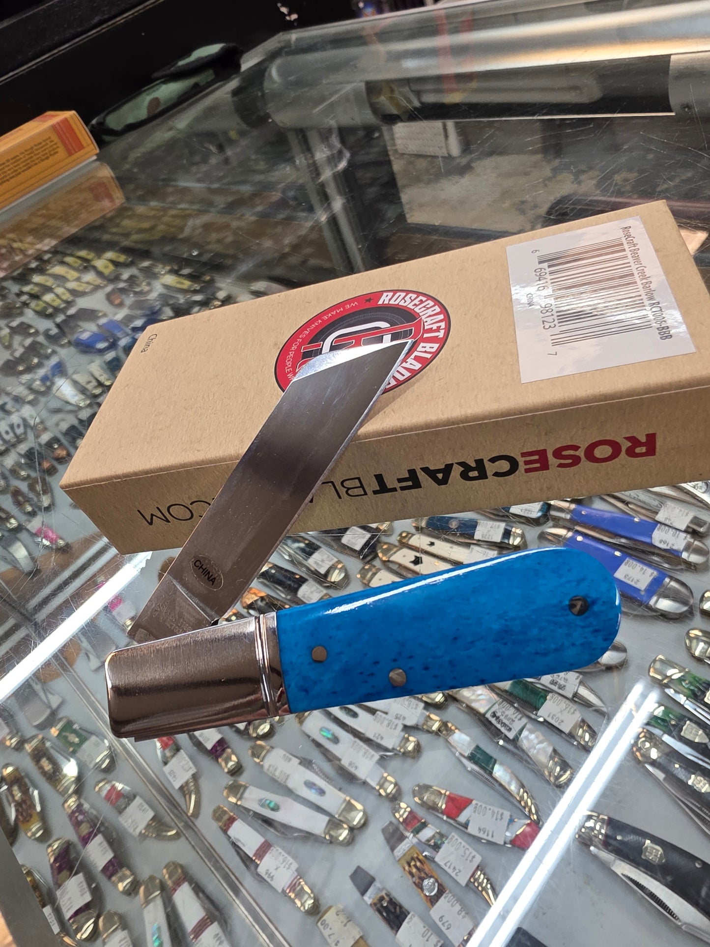 RoseCraft Blades Bora Bora Blue Beaver Creek Barlow RCT006-BBB