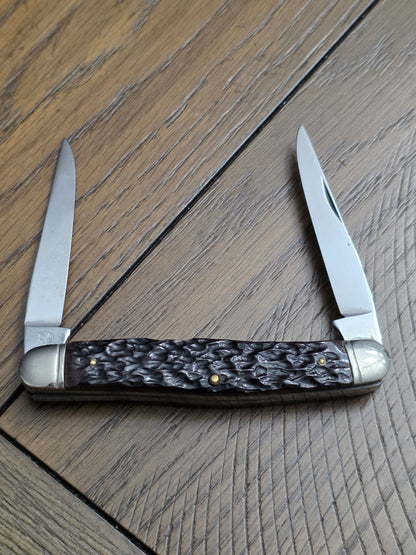 John Primble Belknap Bone Handle Muskrat with Etch - Unused