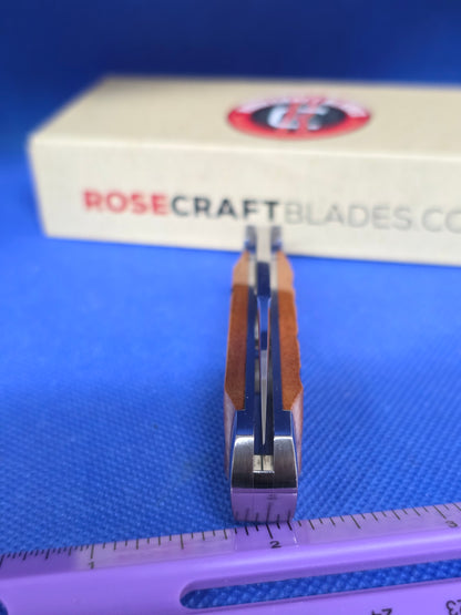 RoseCraft Snake Creek Copperhead Dapper Brown Jigged RCT035-DBJ