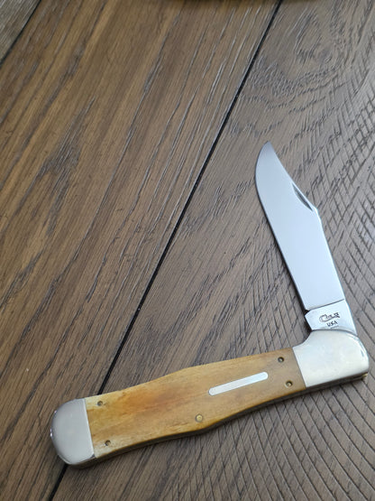 1995 Case XX Coke Bottle Smooth Antique Bone Handle C61050